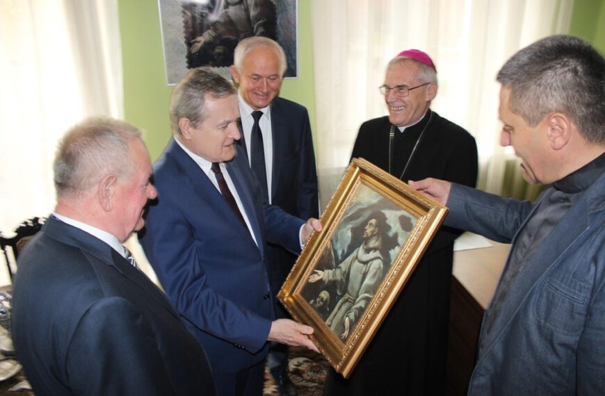 Minister Kultury i Dziedzictwa Narodowego, Piotr Gliński w Muzeum
